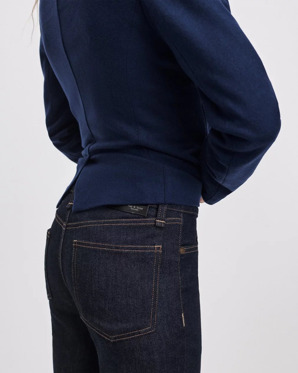 Rag & Bone - Sutton full slim cigarette jean in Dark Rinse