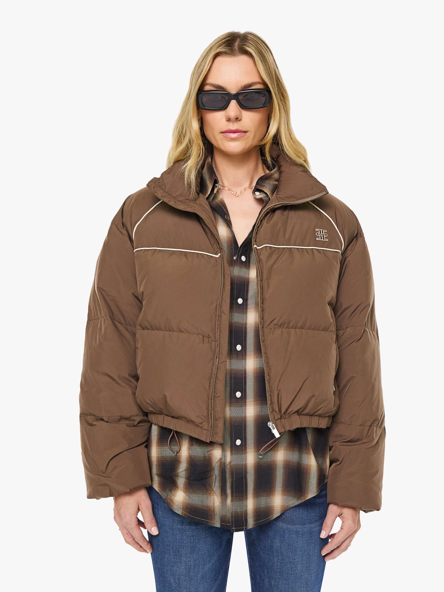 Eterne - Down Puffer Jacket in Mushroom