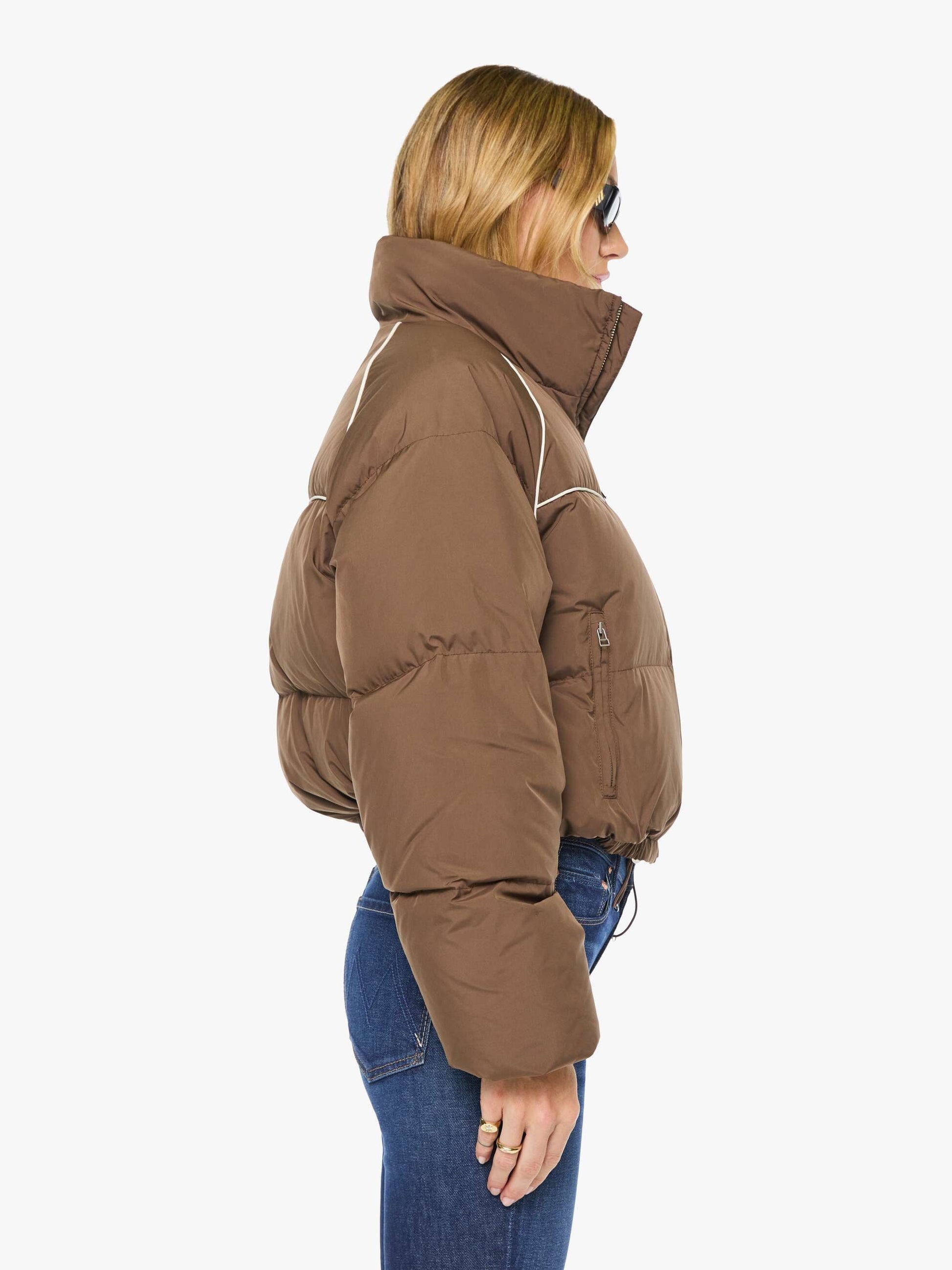 Eterne - Down Puffer Jacket in Mushroom