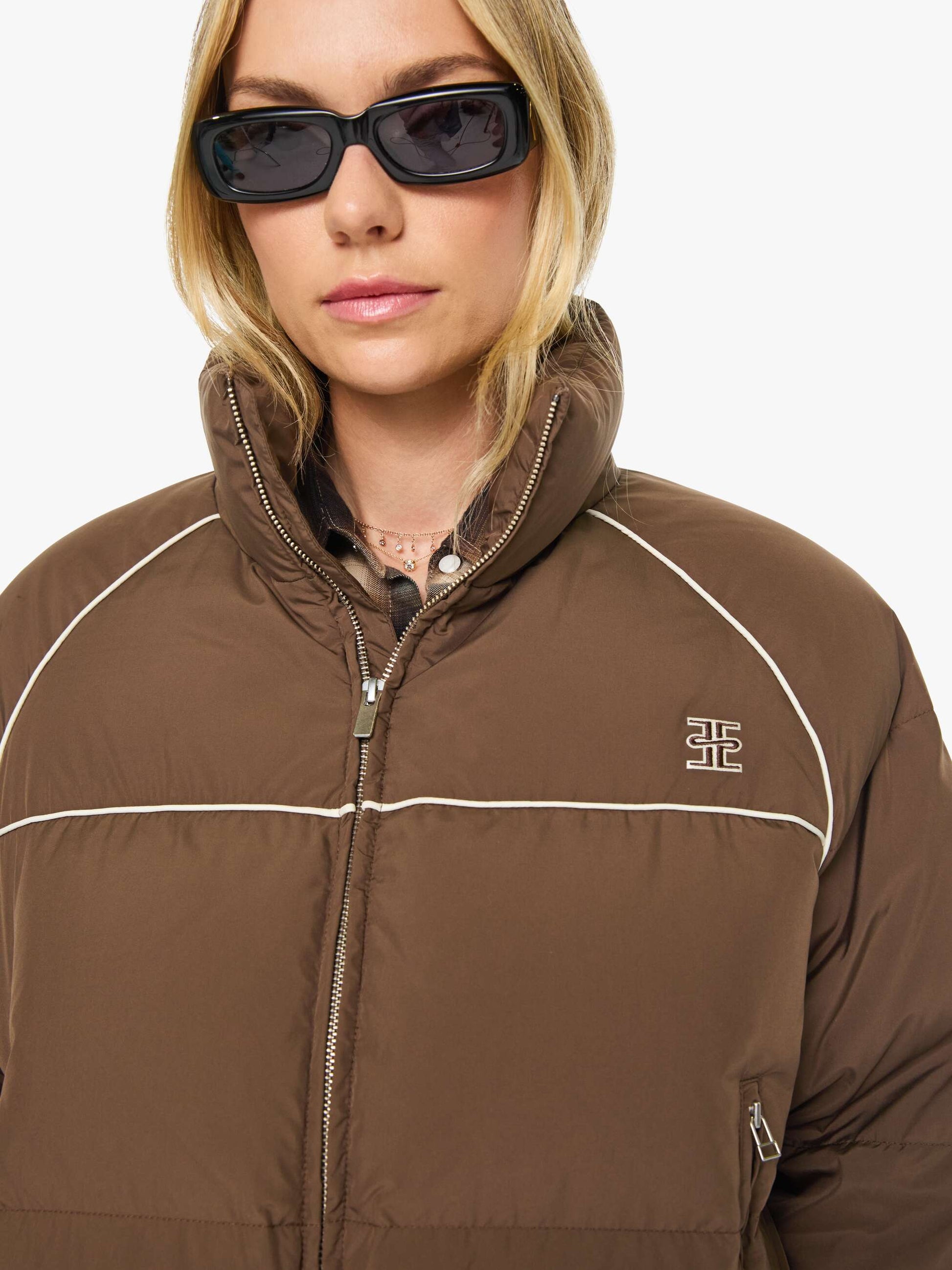 Eterne - Down Puffer Jacket in Mushroom