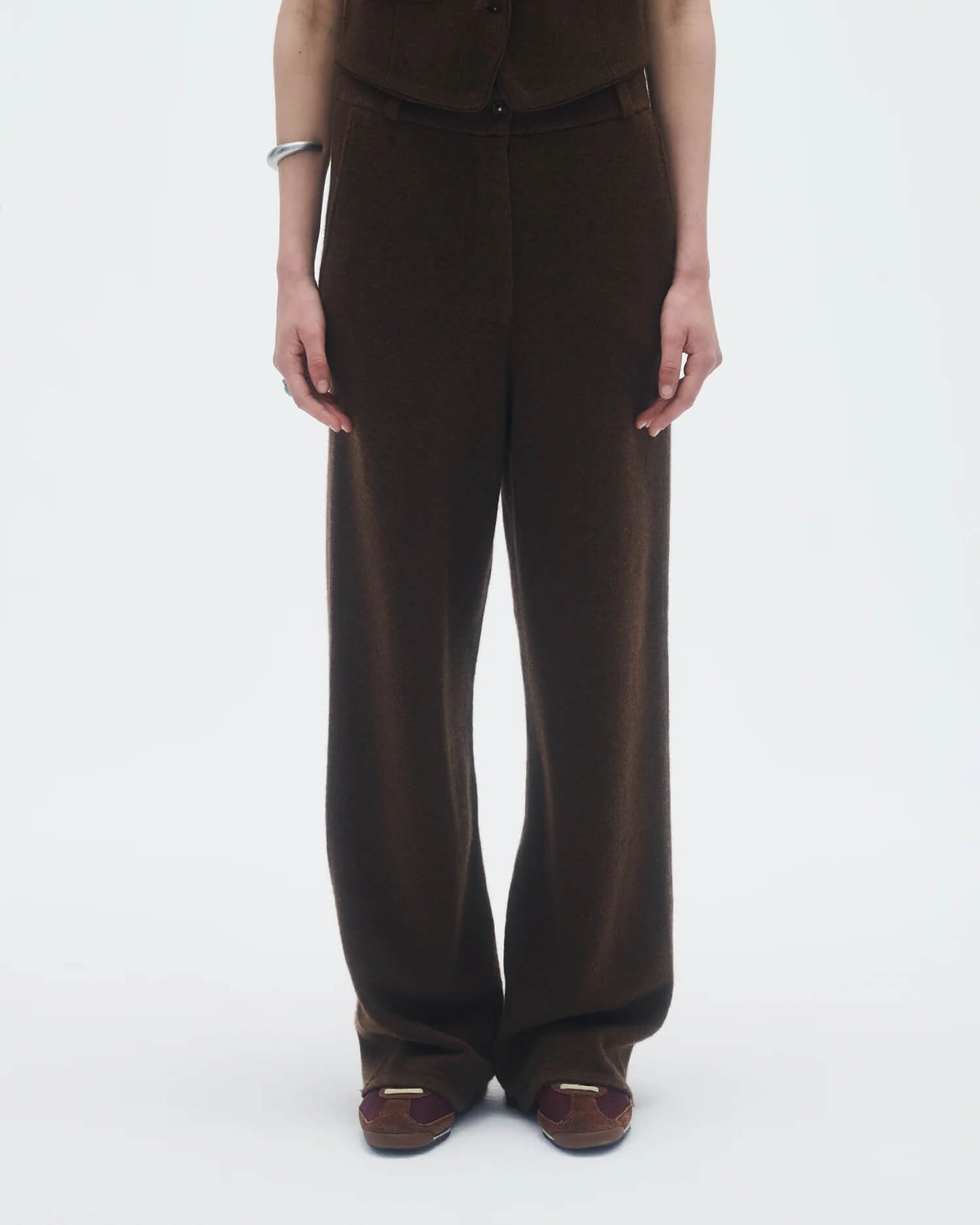 Guest In Residence - Tailored Trouser in Chestnut