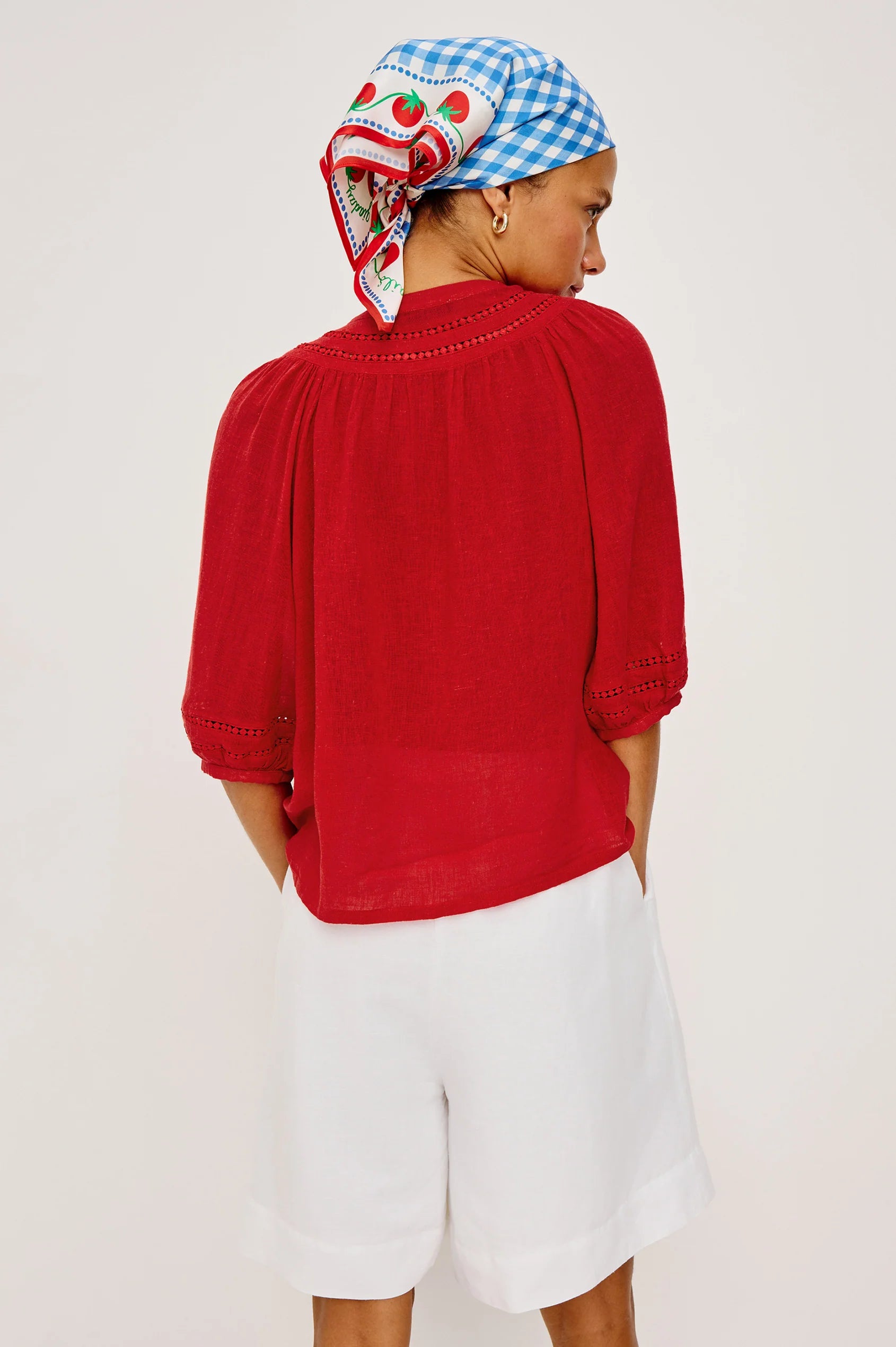 Rails - Theia Top in Tomato