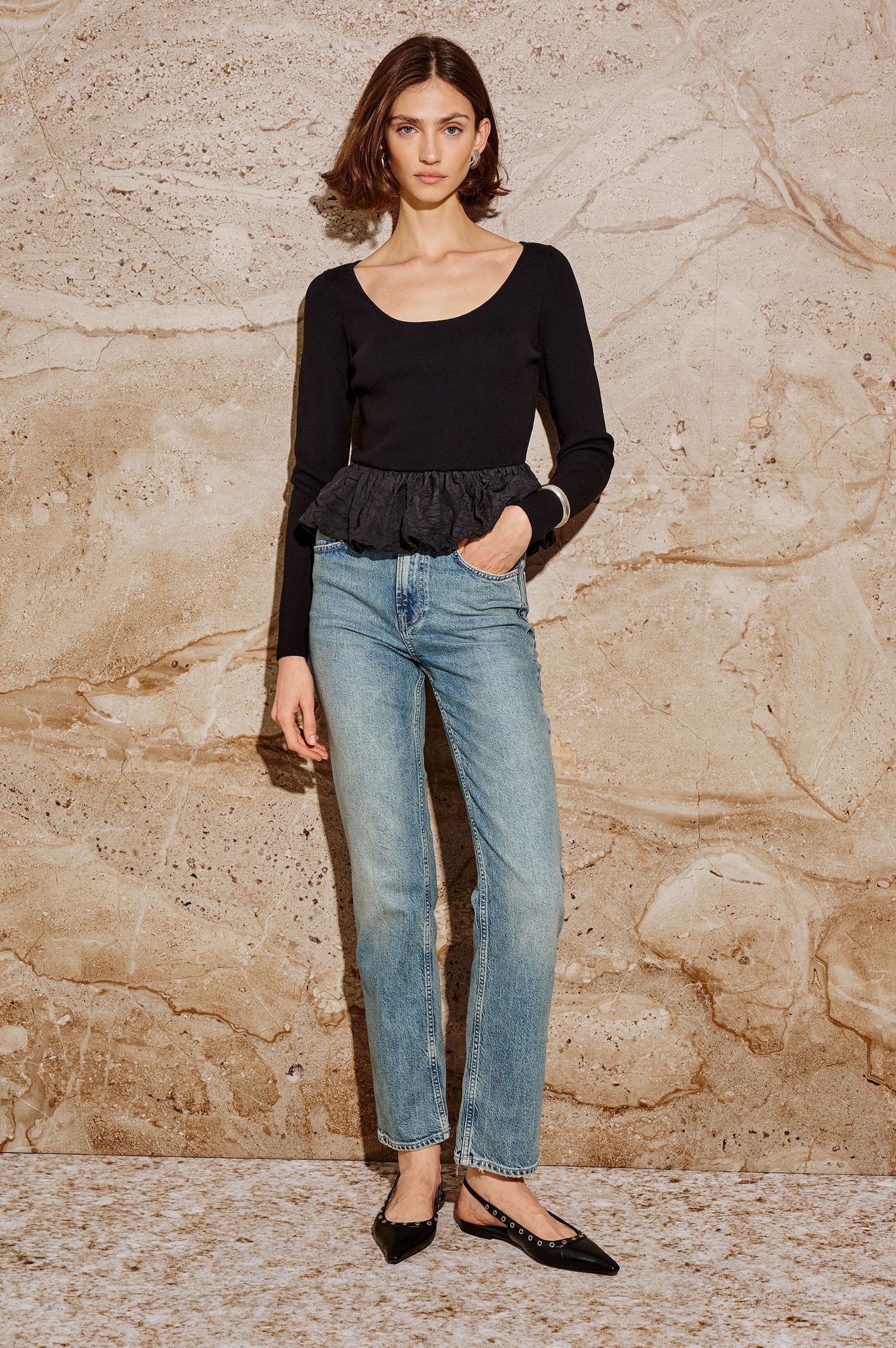 Rails - Tillie Top in Black