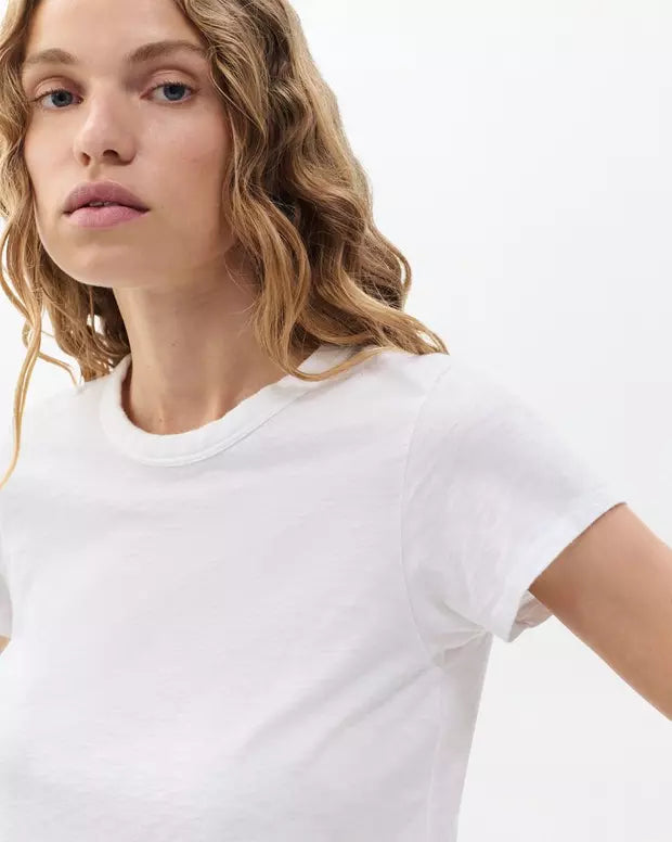Rag & Bone - The Slub Tee in Bright White