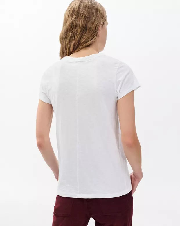 Rag & Bone - The Slub Tee in Bright White
