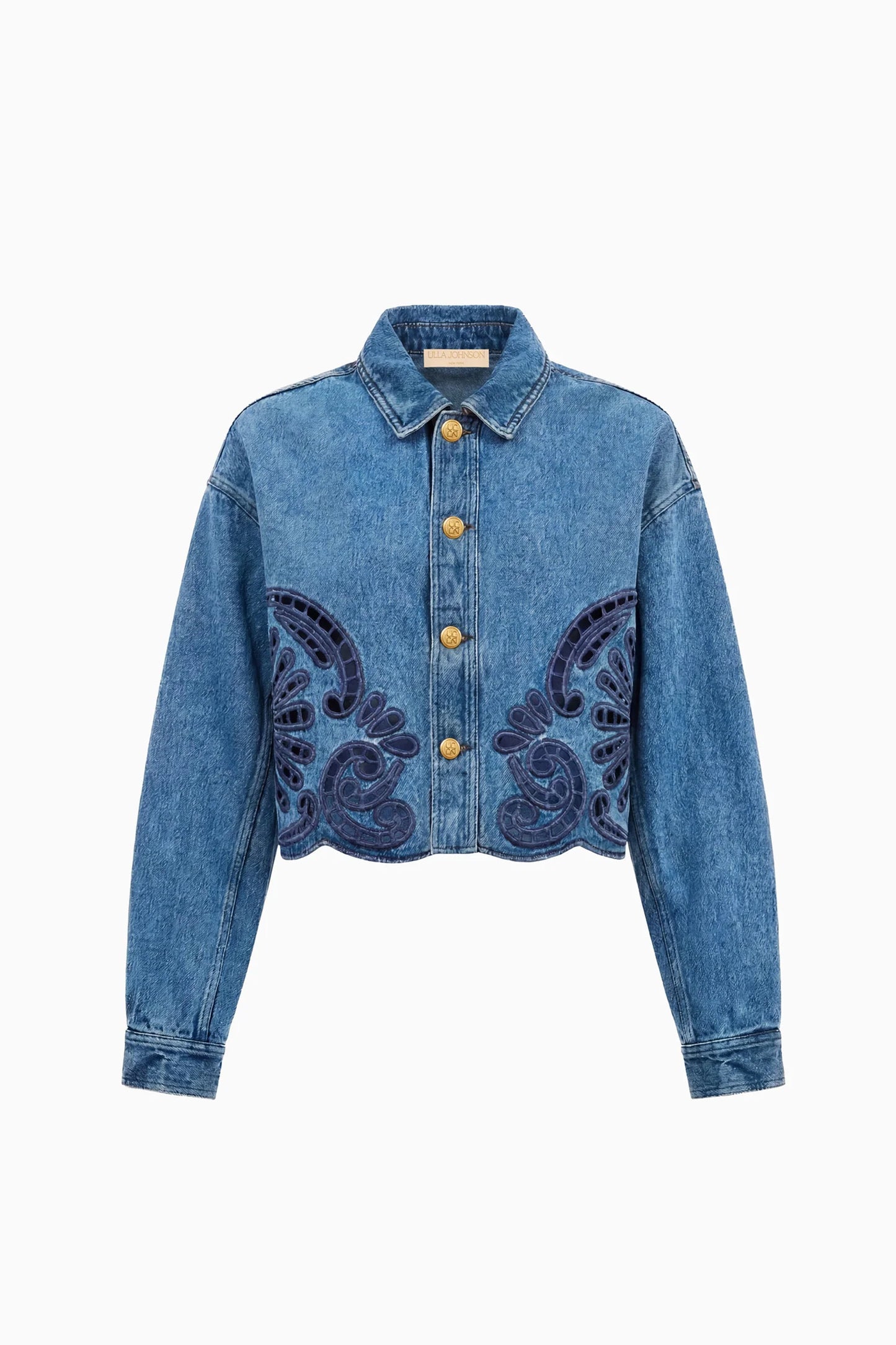 Ulla Johnson - Bobbi Jacket with eyelet in river