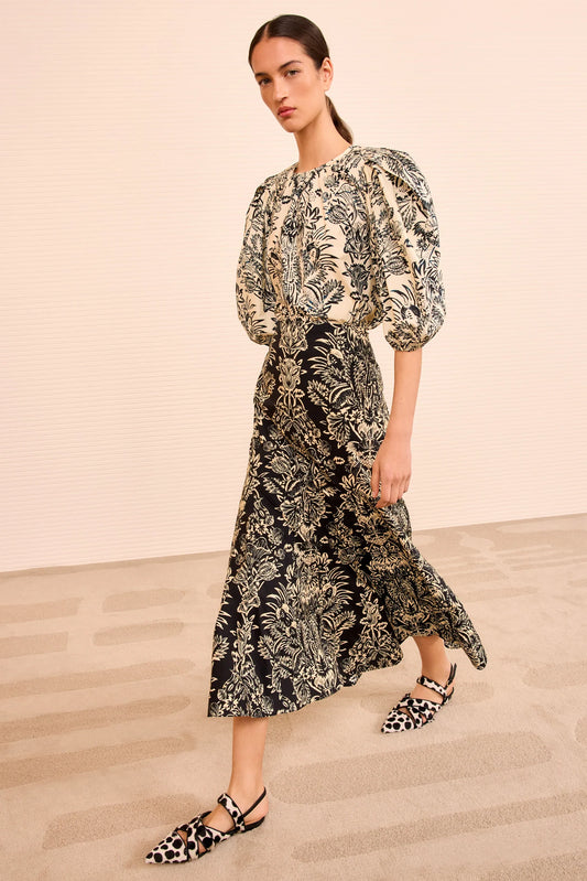 Ulla Johnson - Clarisse Trumpet Midi Skirt