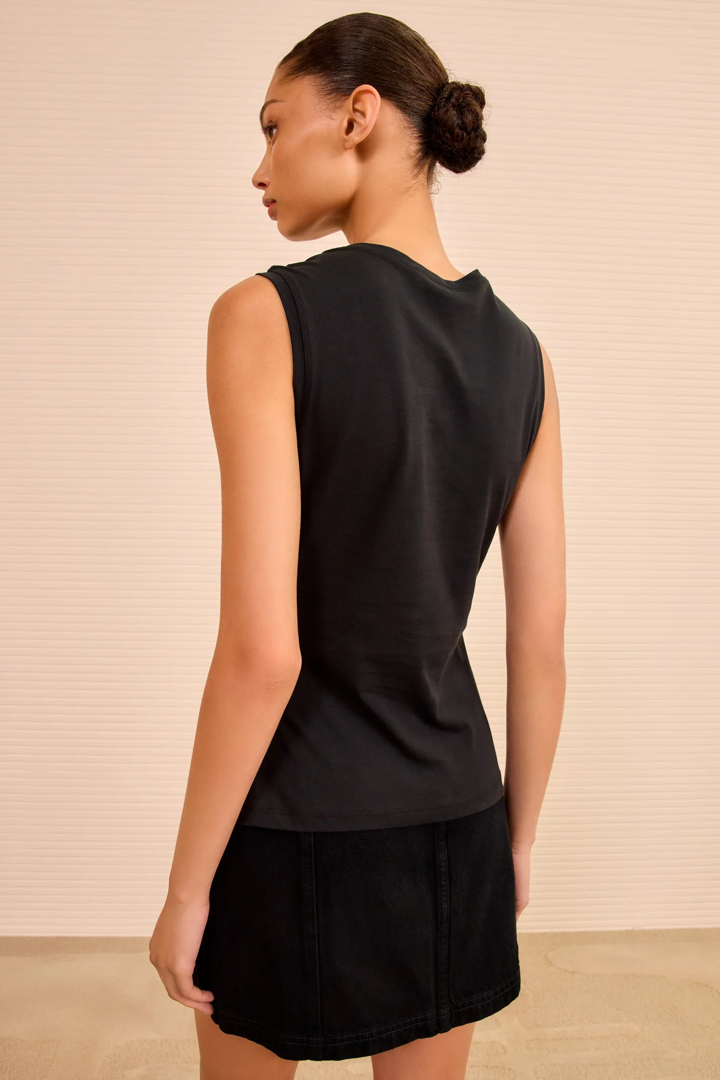 Ulla Johnson - Clio Ruffle top in Noir