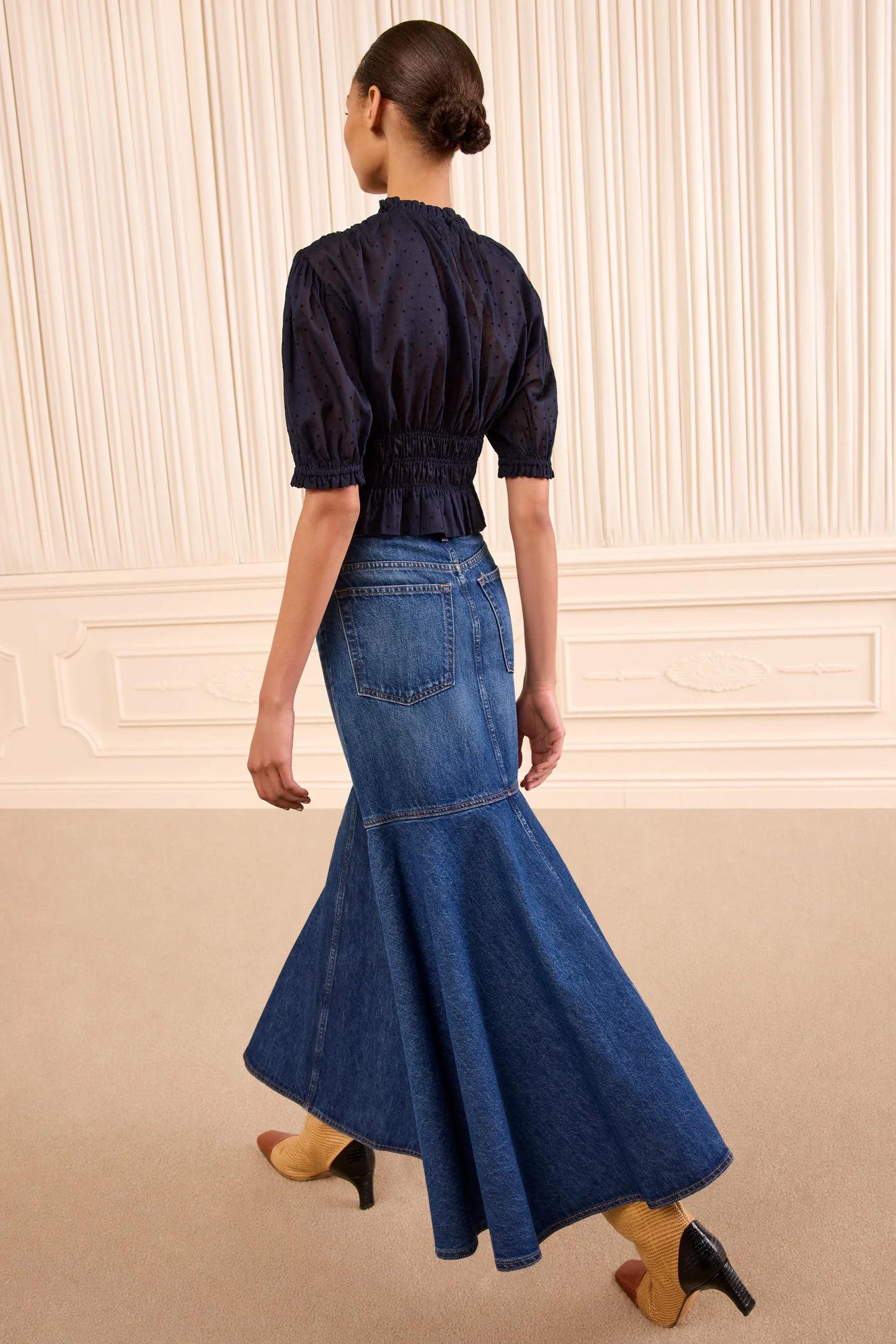 Ulla Johnson - Rae Cotton top in nightfall
