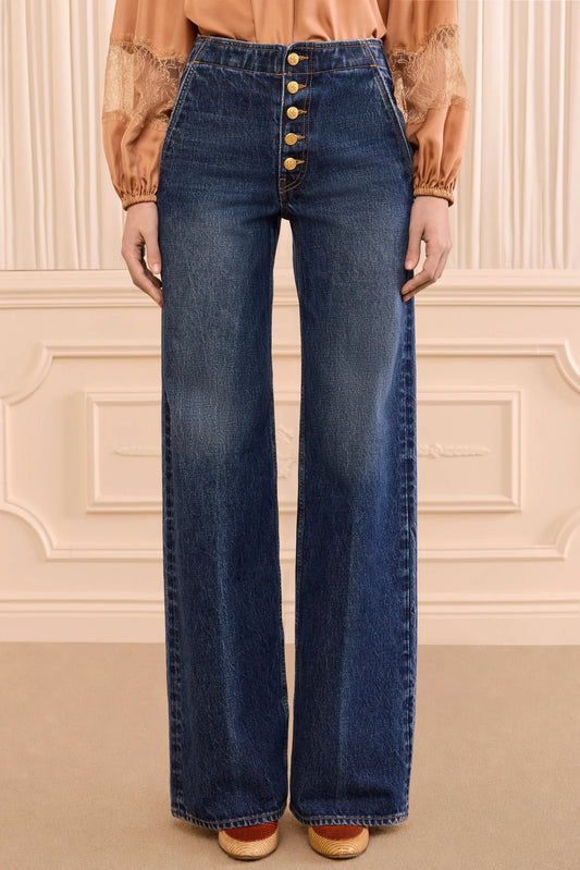 Ulla Johnson - Jasmine Low rise jean in nile