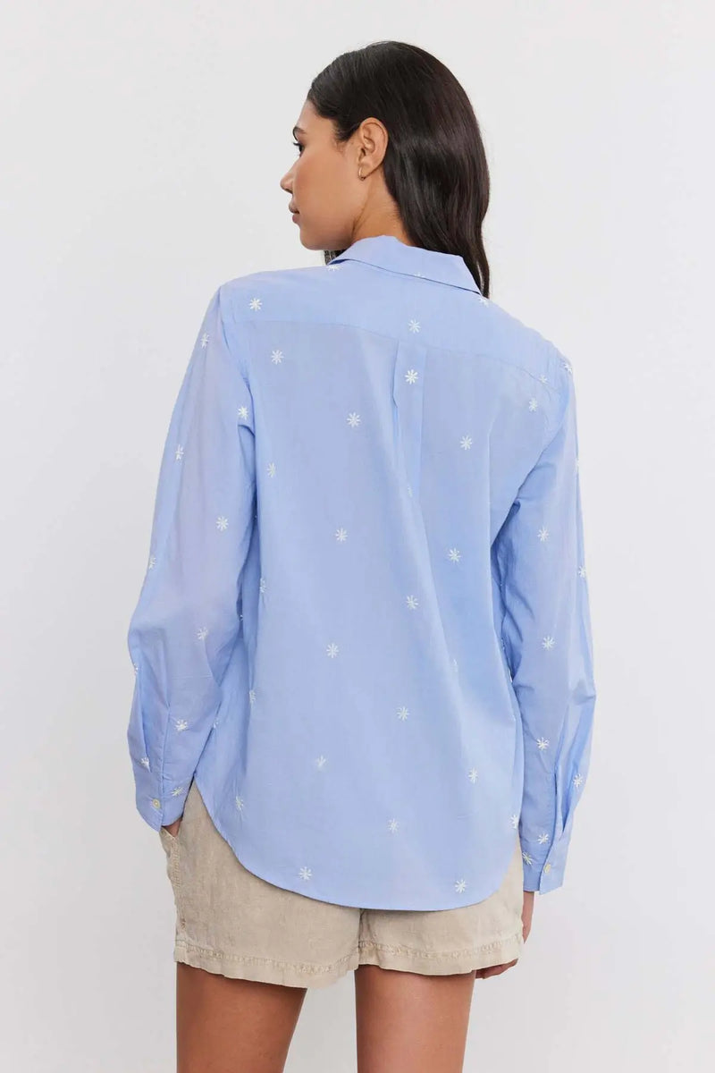 Velvet - Emberly Shirt in Mist