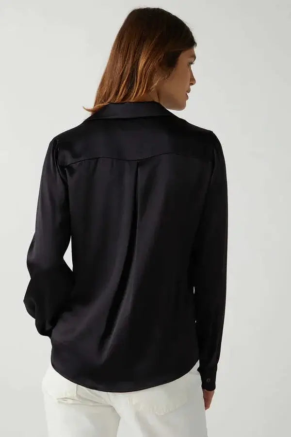 Velvet Jenny Graham - Soho Silk blouse in Black