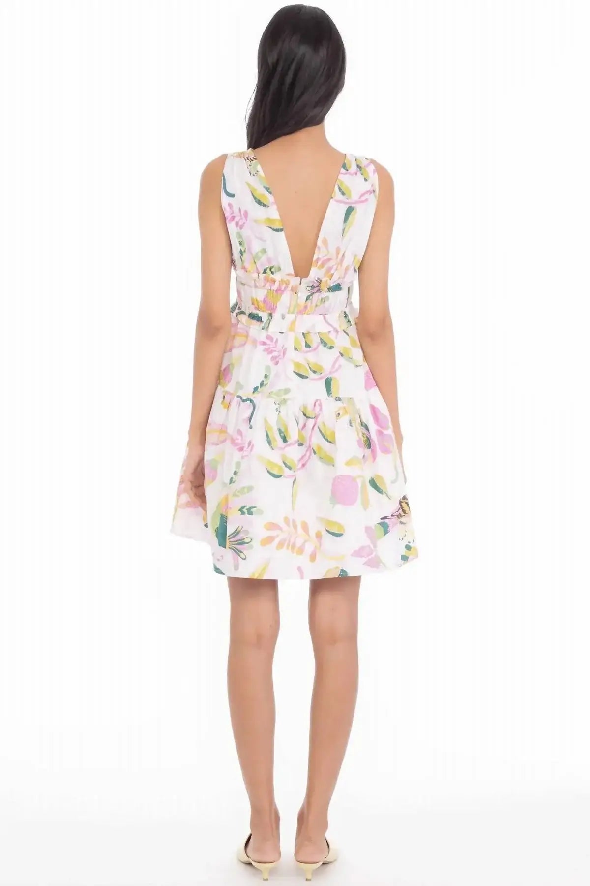 Banjanan  - Victoria  dress in Muse Spring