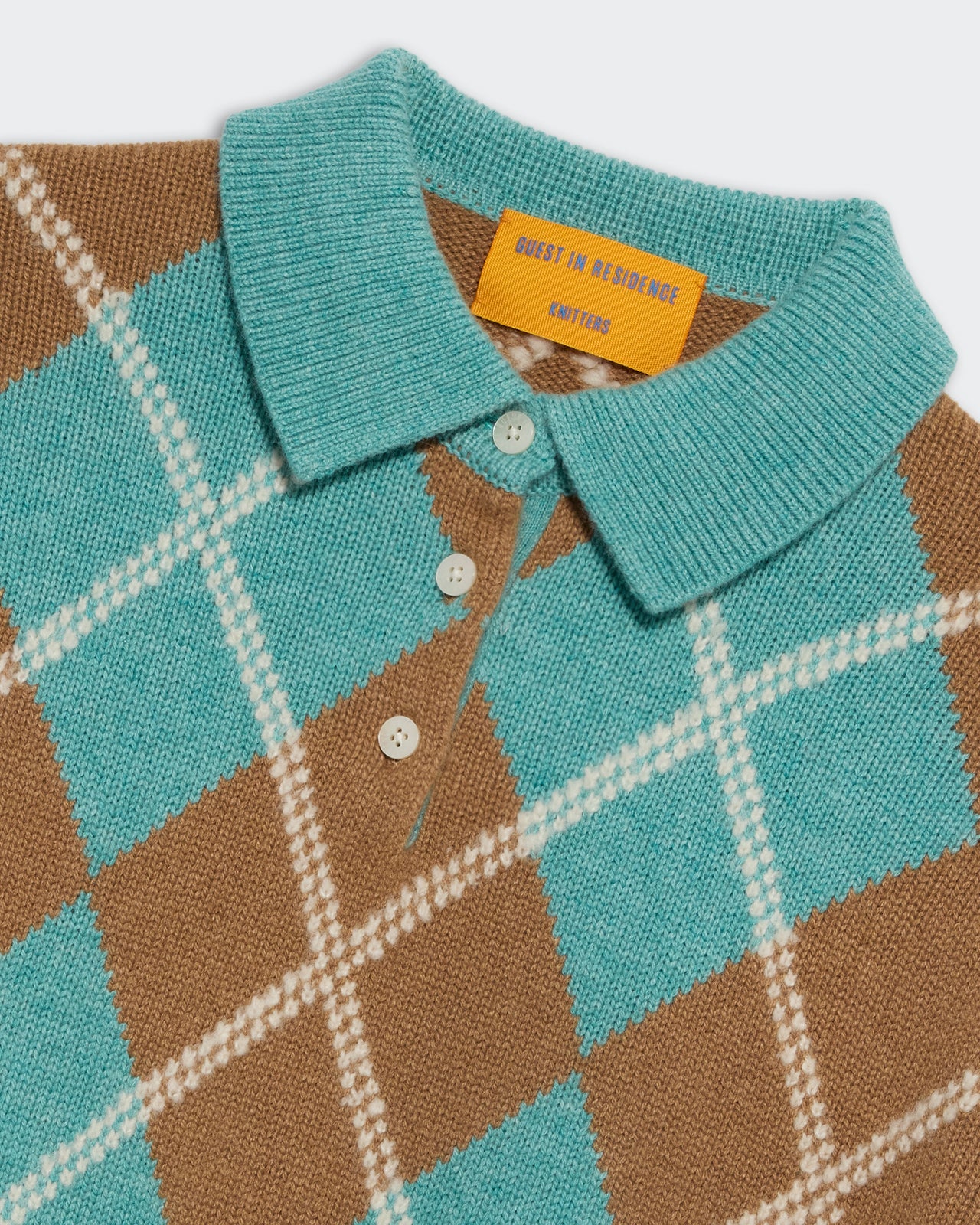 Guest in Residence - Argyle Polo in Glacier