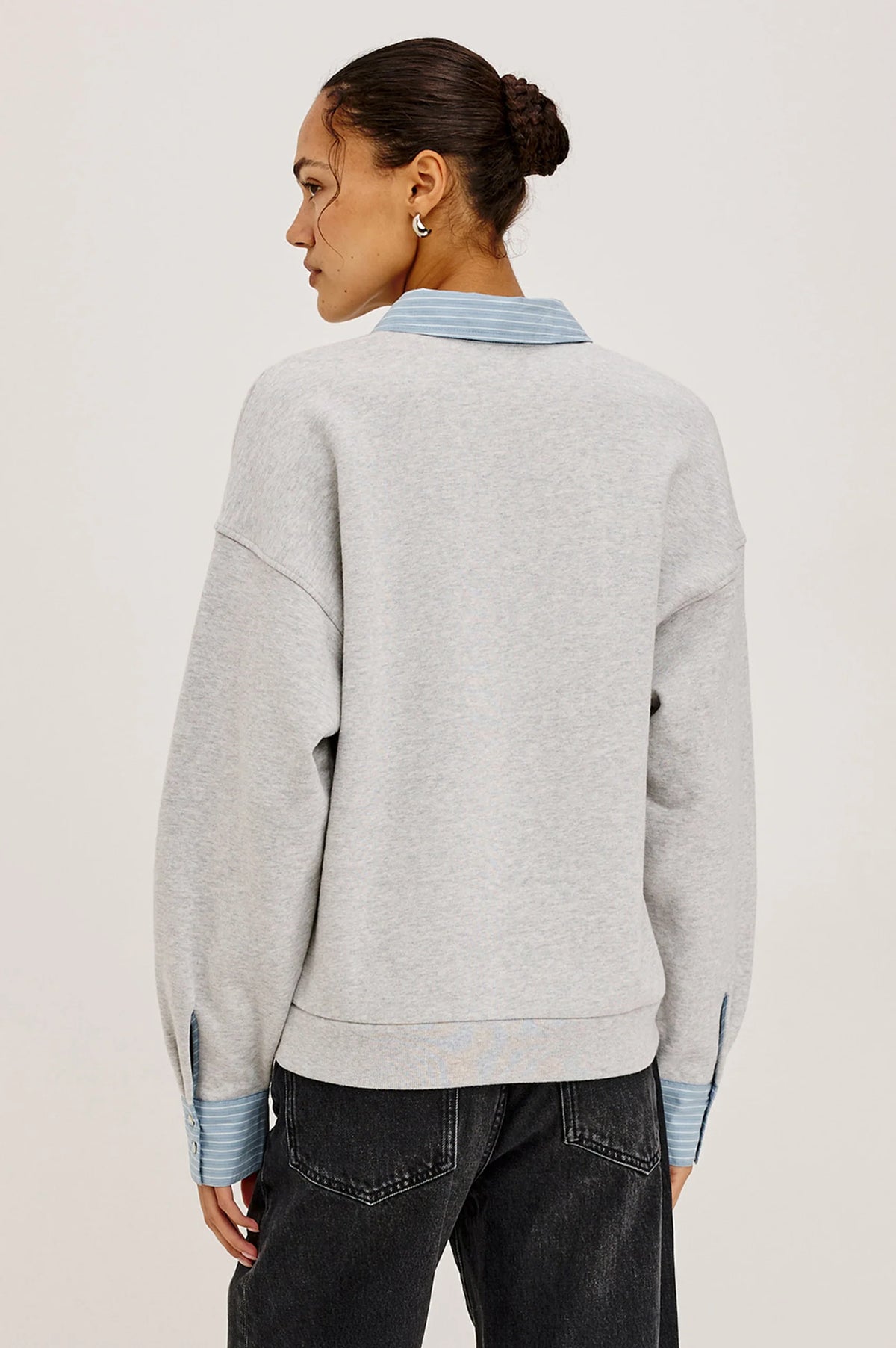 Rails - Zavier sweatshirt in heather grey