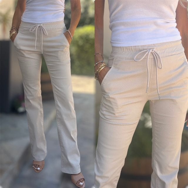 Bevy Flog Pants Bevy Flog - Loren Pant in Cream Speck