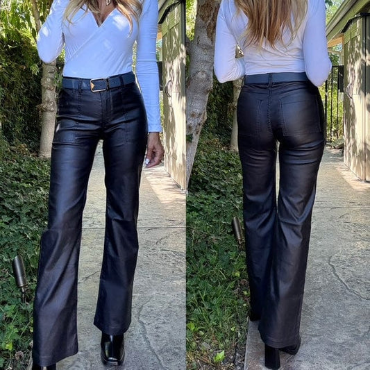 Bevy Flog Pants Bevy Flog - Romi Pant in Navy Vegan