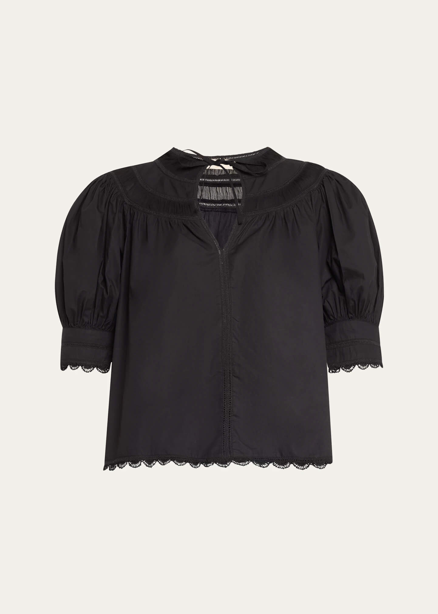 Ulla Johnson - Dylan Top in Noir