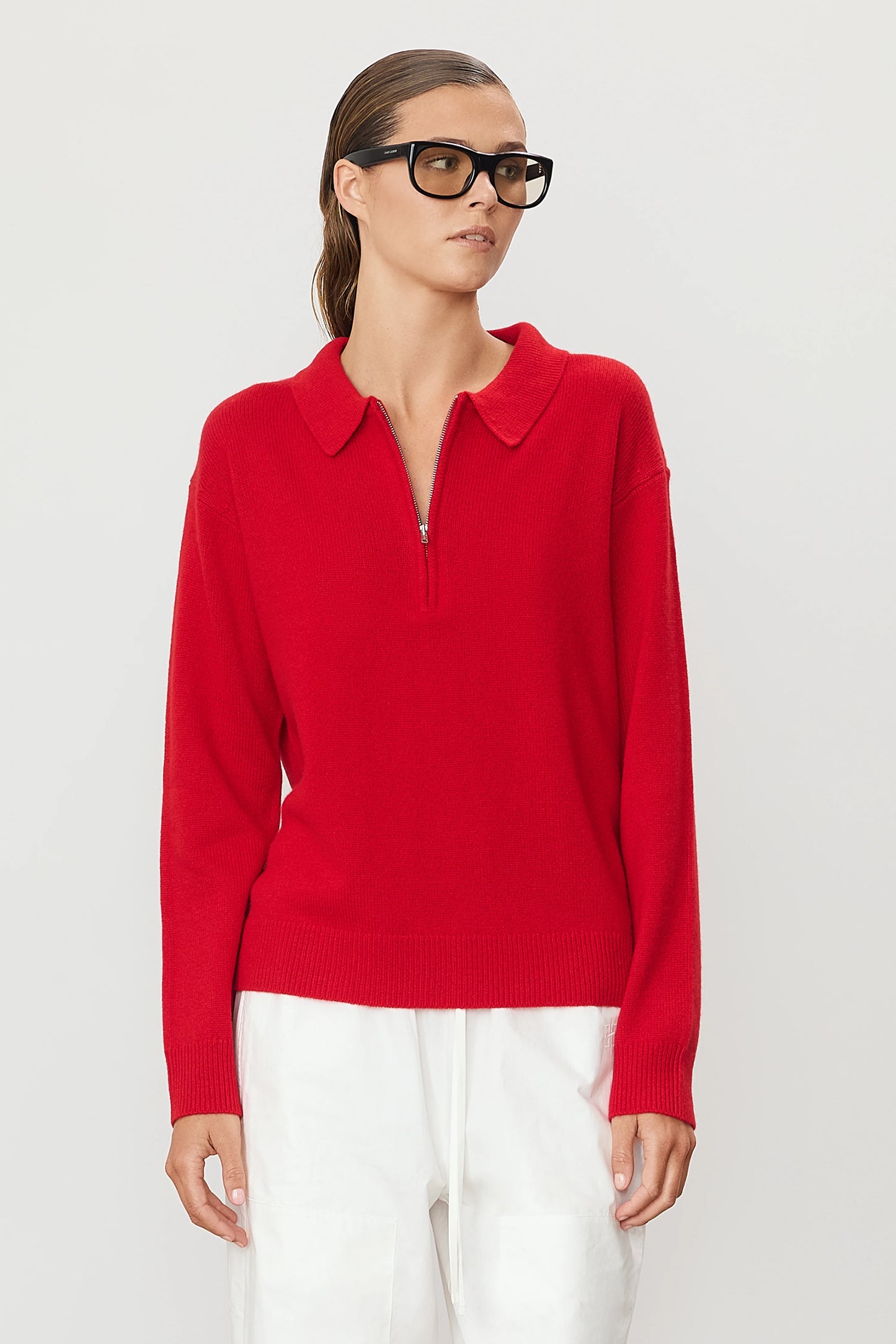 Eterne - Blaise Sweater in Rouge Red