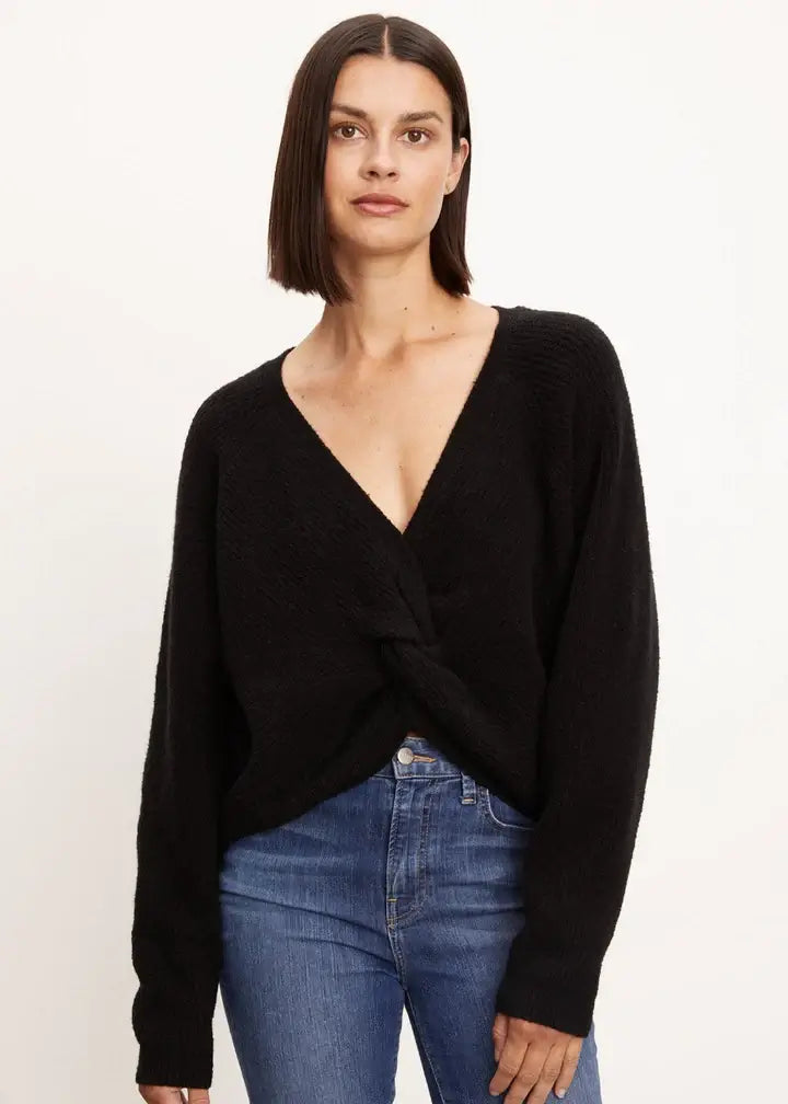 Velvet - Caitlyn Sweater in Black