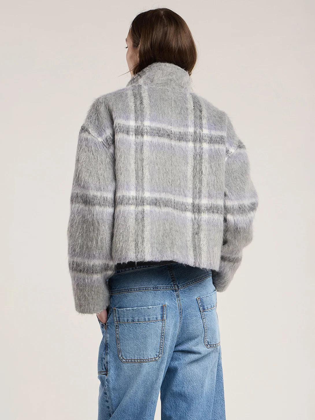 Velvet - Haven Plaid jacket in multi