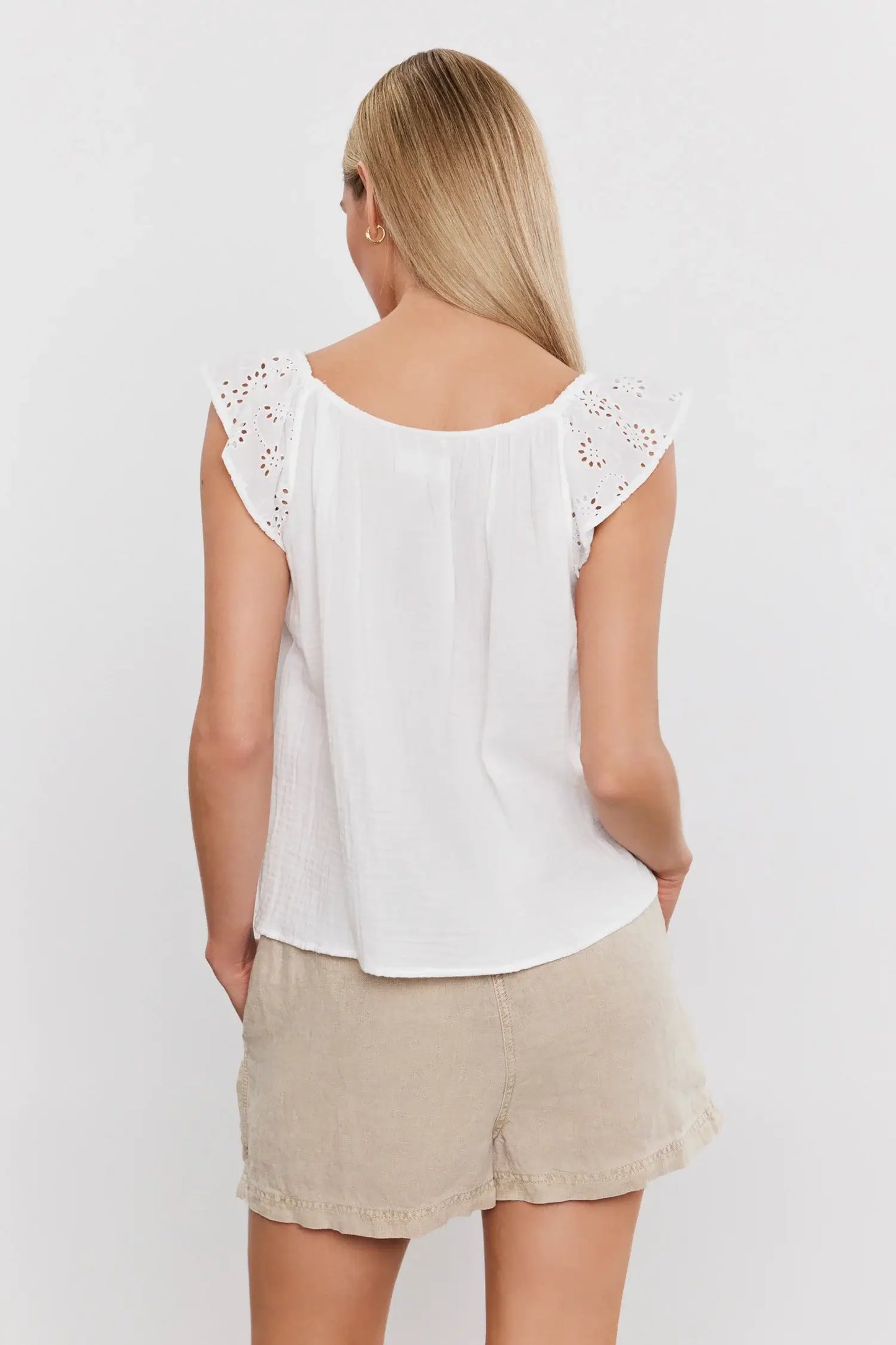 Velvet - Stella top in off white