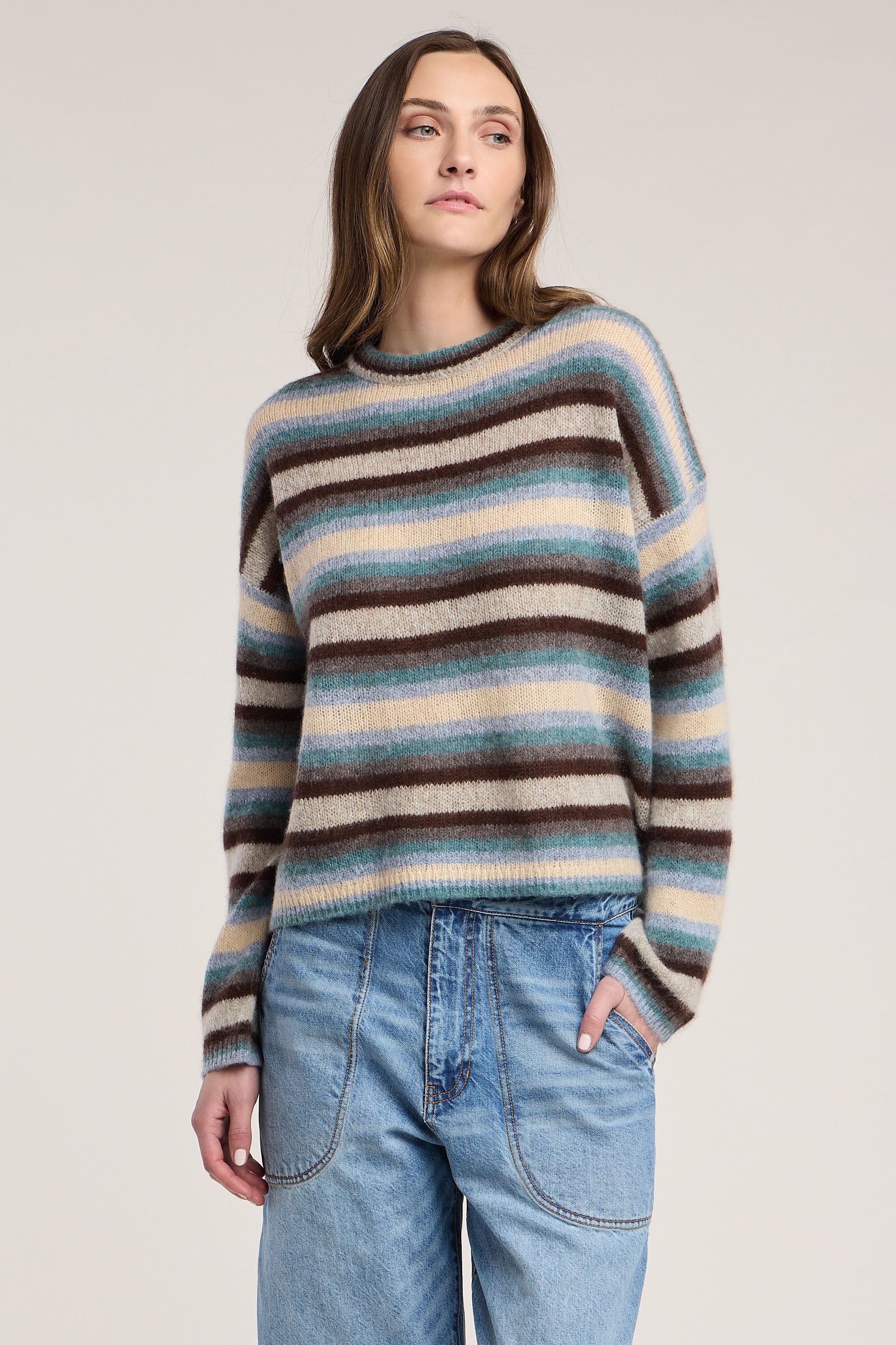 Velvet - Mae Striped Sweater