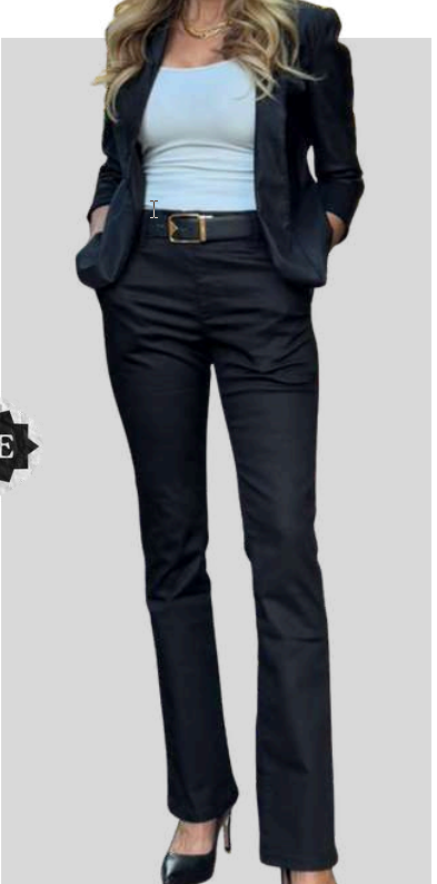 Bevy Flog - Nansi Pant in Black speckle