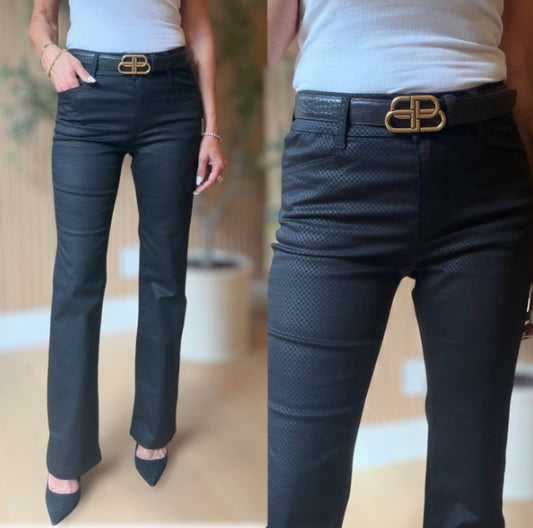 Bevy Flog - Novel Pant in Black Link