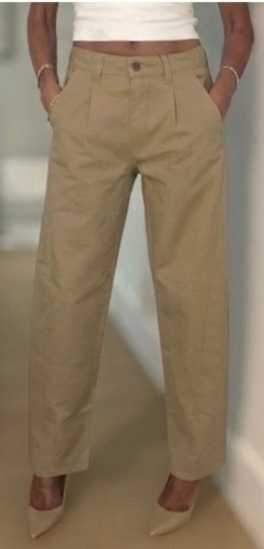Bevy Flog - Tiffani Pant in Golden Camel