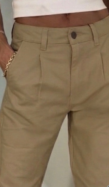 Bevy Flog - Tiffani Pant in Golden Camel