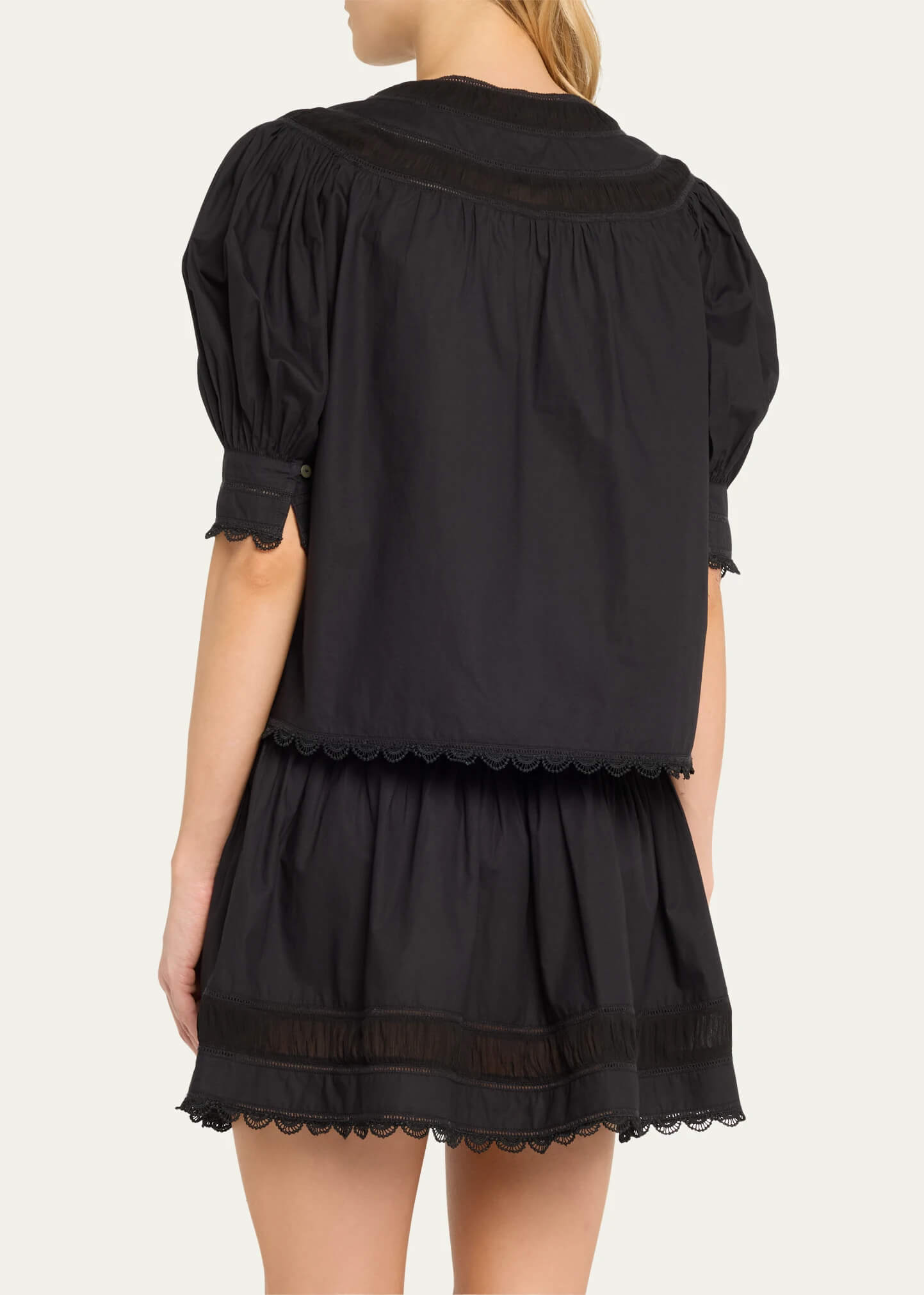 Ulla Johnson - Dylan Top in Noir