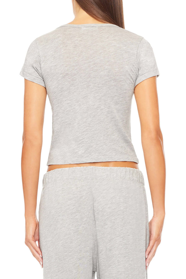 Eterne - Baby Tee in Heather Grey