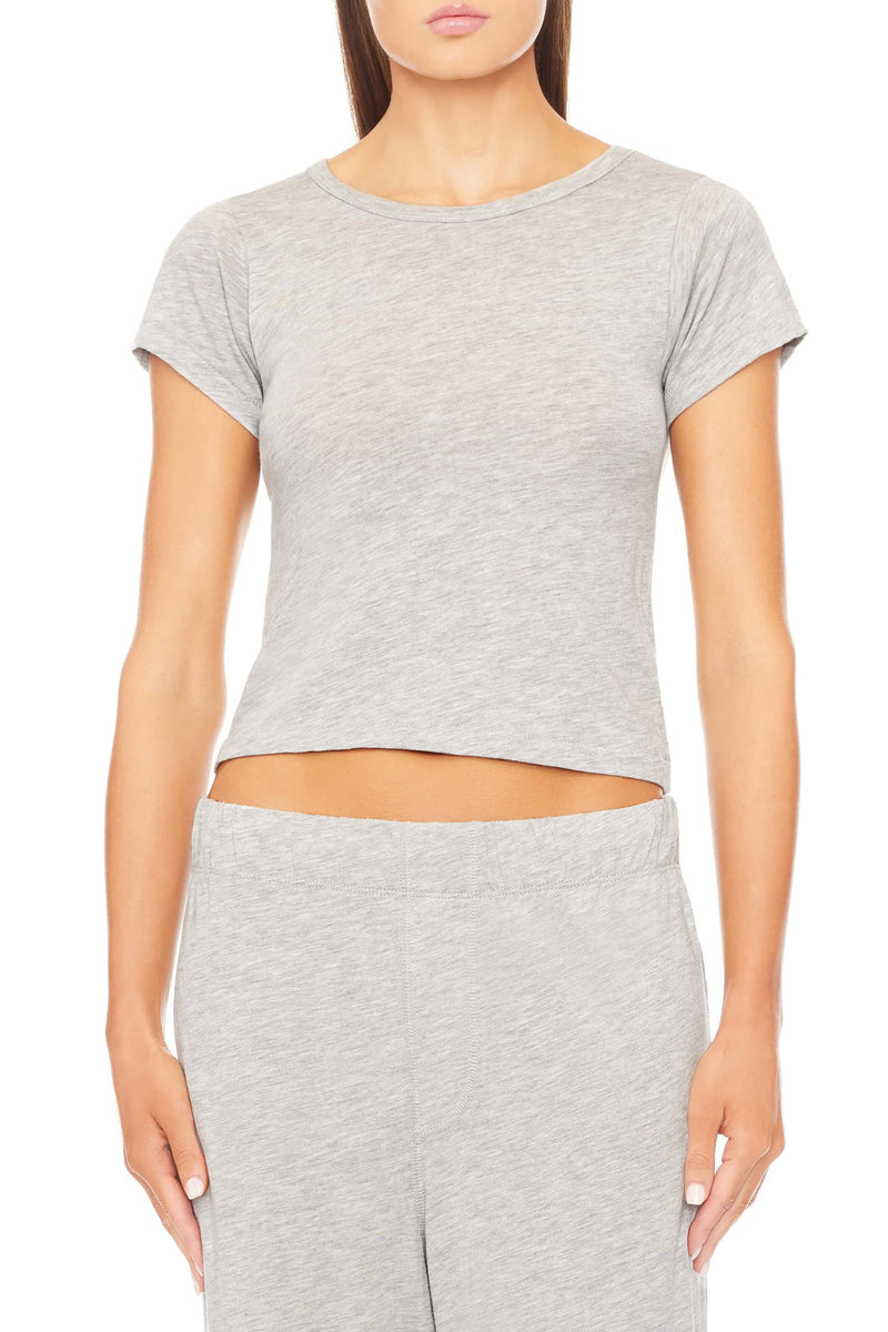 Eterne - Baby Tee in Heather Grey