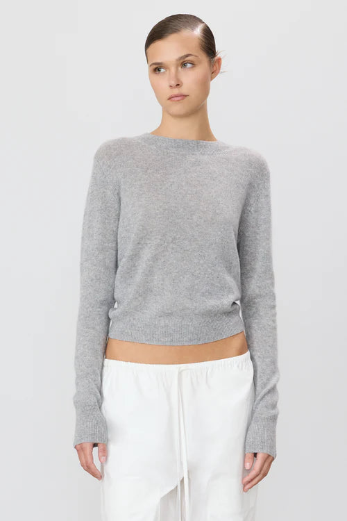 Eterne - Francis Sweater in Heather Grey