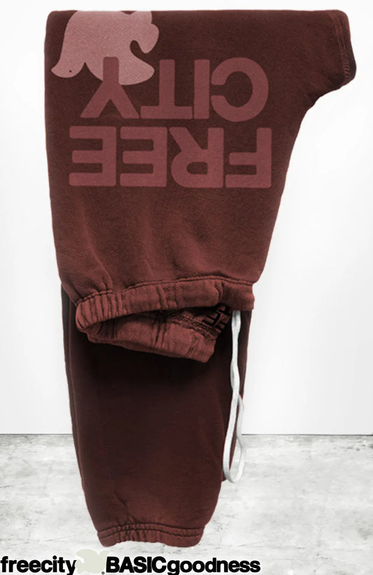 FREECITY Sweatpants Freecity - Sweatpants in Rusty Rabbit