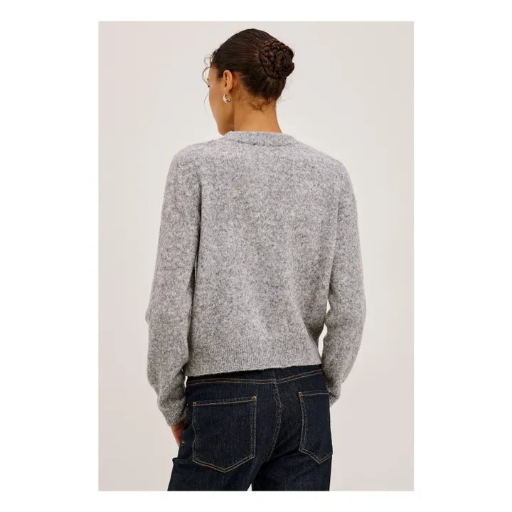 Rails - Millie sweater in grey flora