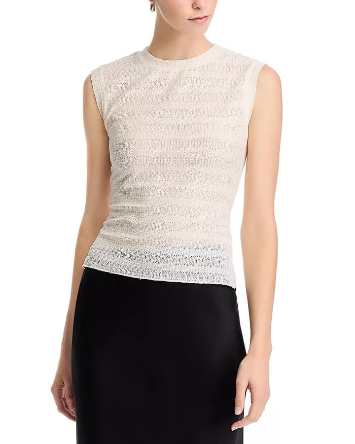 Rag & Bone - Julia Muscle Top in Ivory