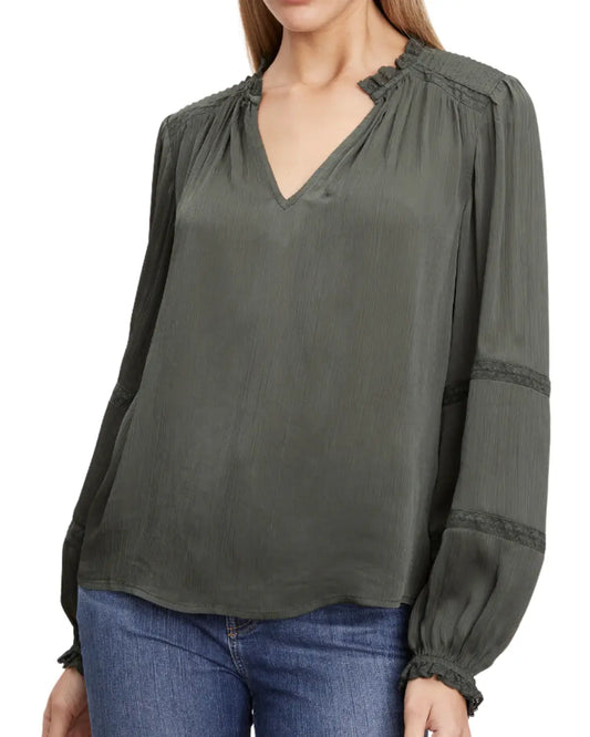 Velvet - Koren Blouse in Bracken