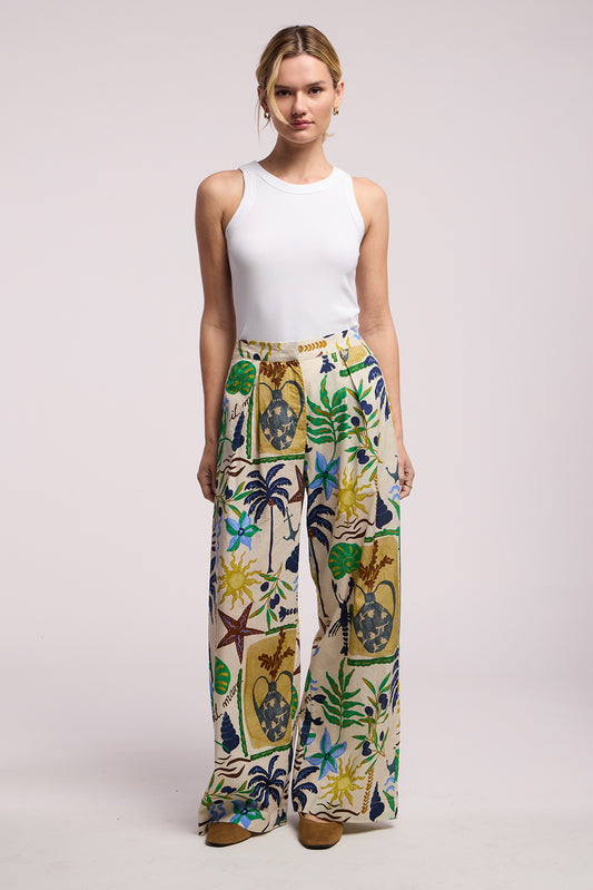 Velvet - Trixie Pant in Multi