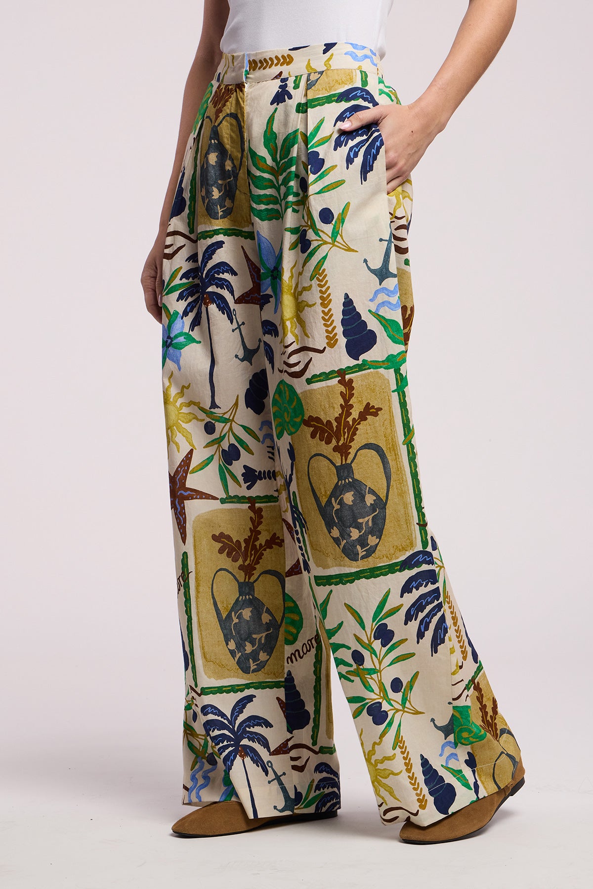 Velvet - Trixie Pant in Multi
