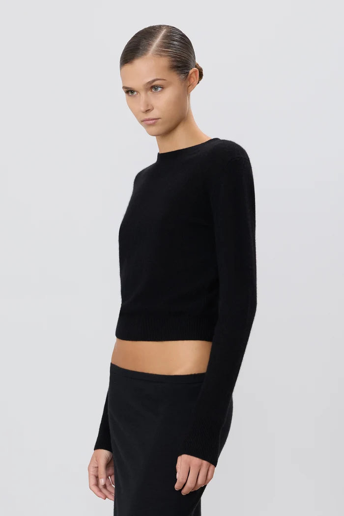 Eterne - Francis cashmere Sweater in Black