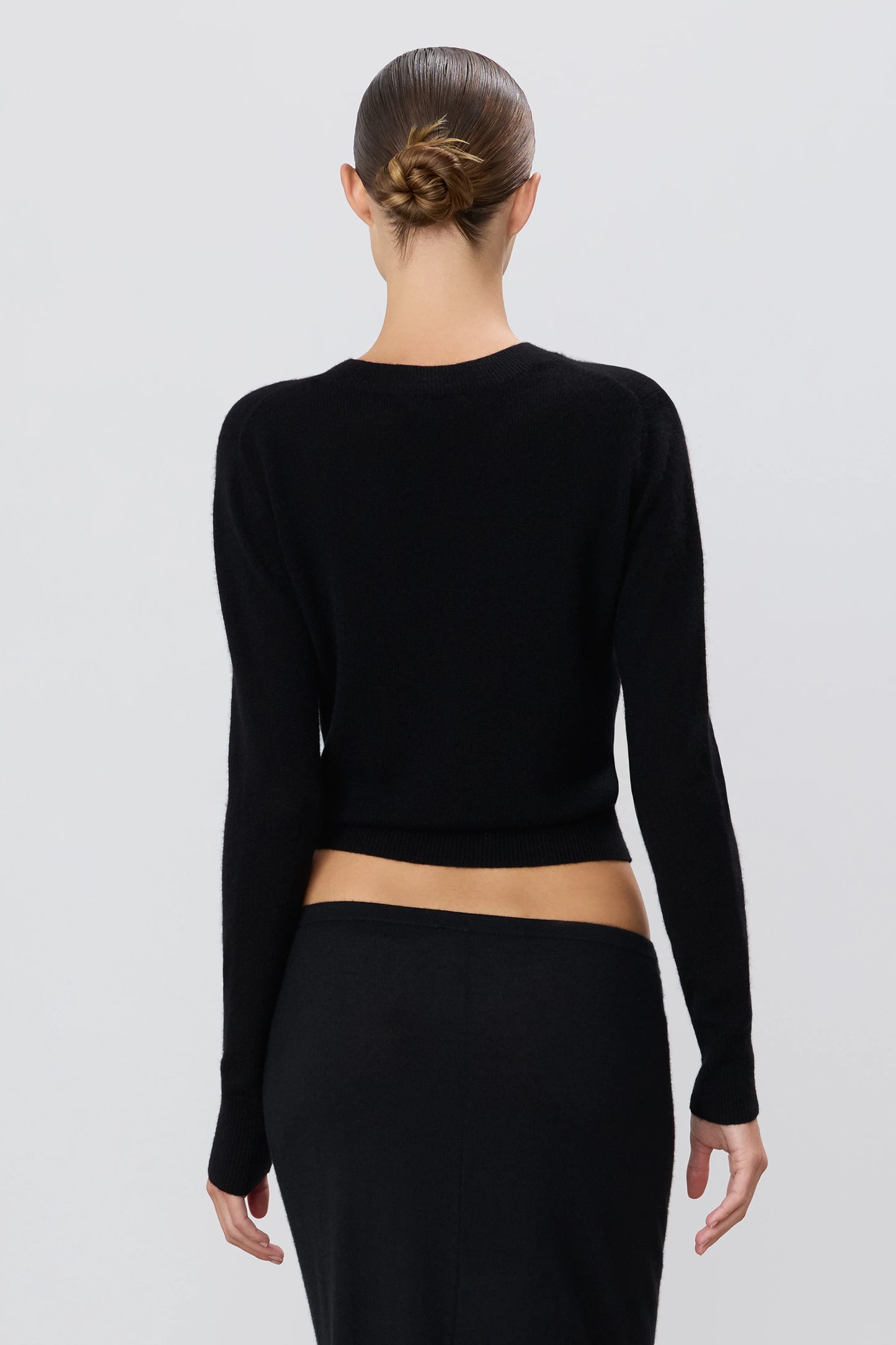 Eterne - Francis cashmere Sweater in Black