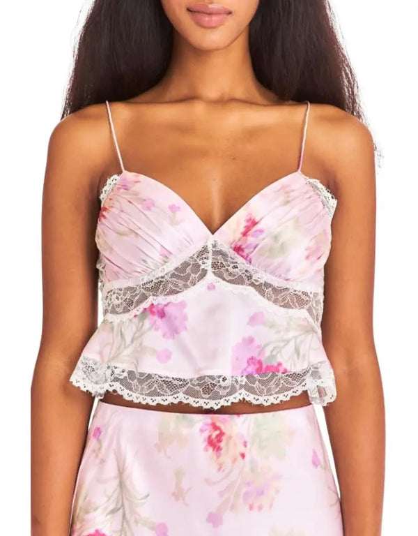 Love Shack Fancy - Spritely Cami in Bombay Pink