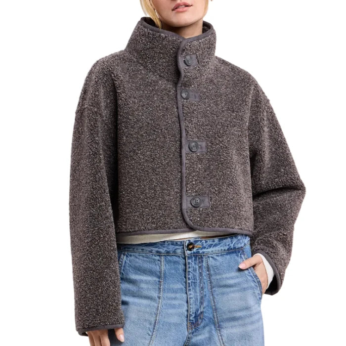 Velvet - Esme Reversible Jacket in Graphite