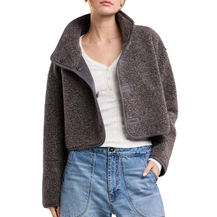 Velvet - Esme Reversible Jacket in Graphite
