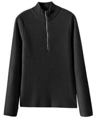 27 Miles - Melba cashmere sweater in black