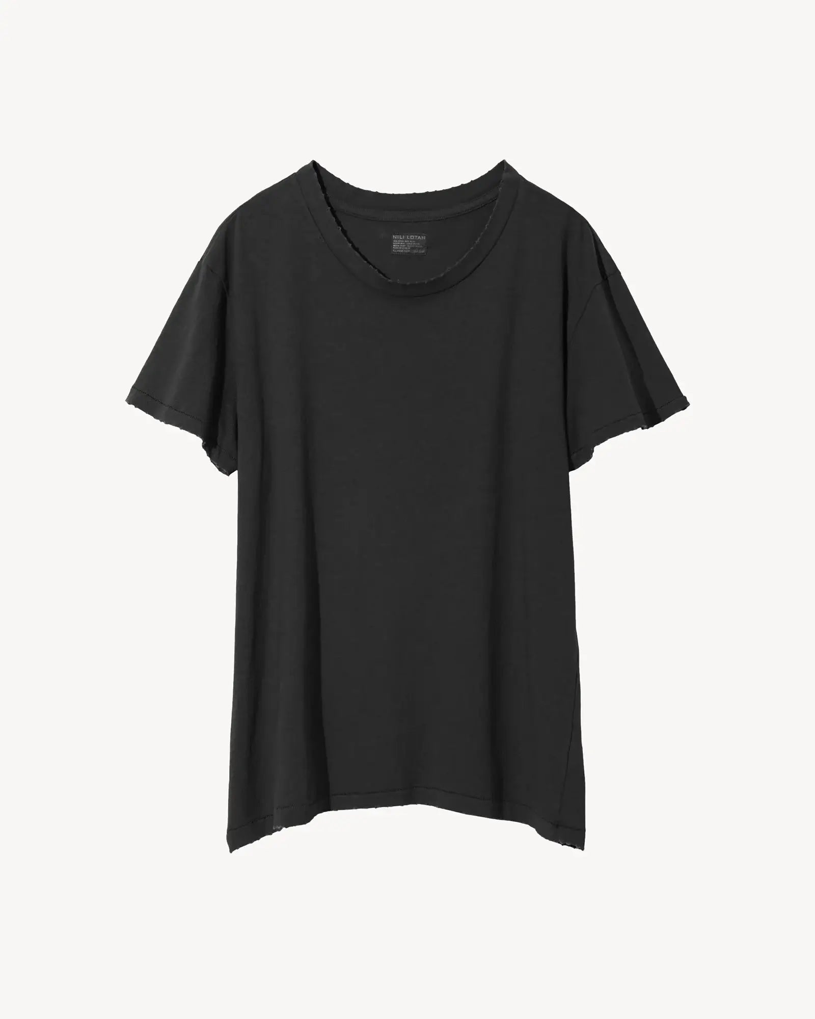 Nili Lotan - Brady Tee in Washed Black