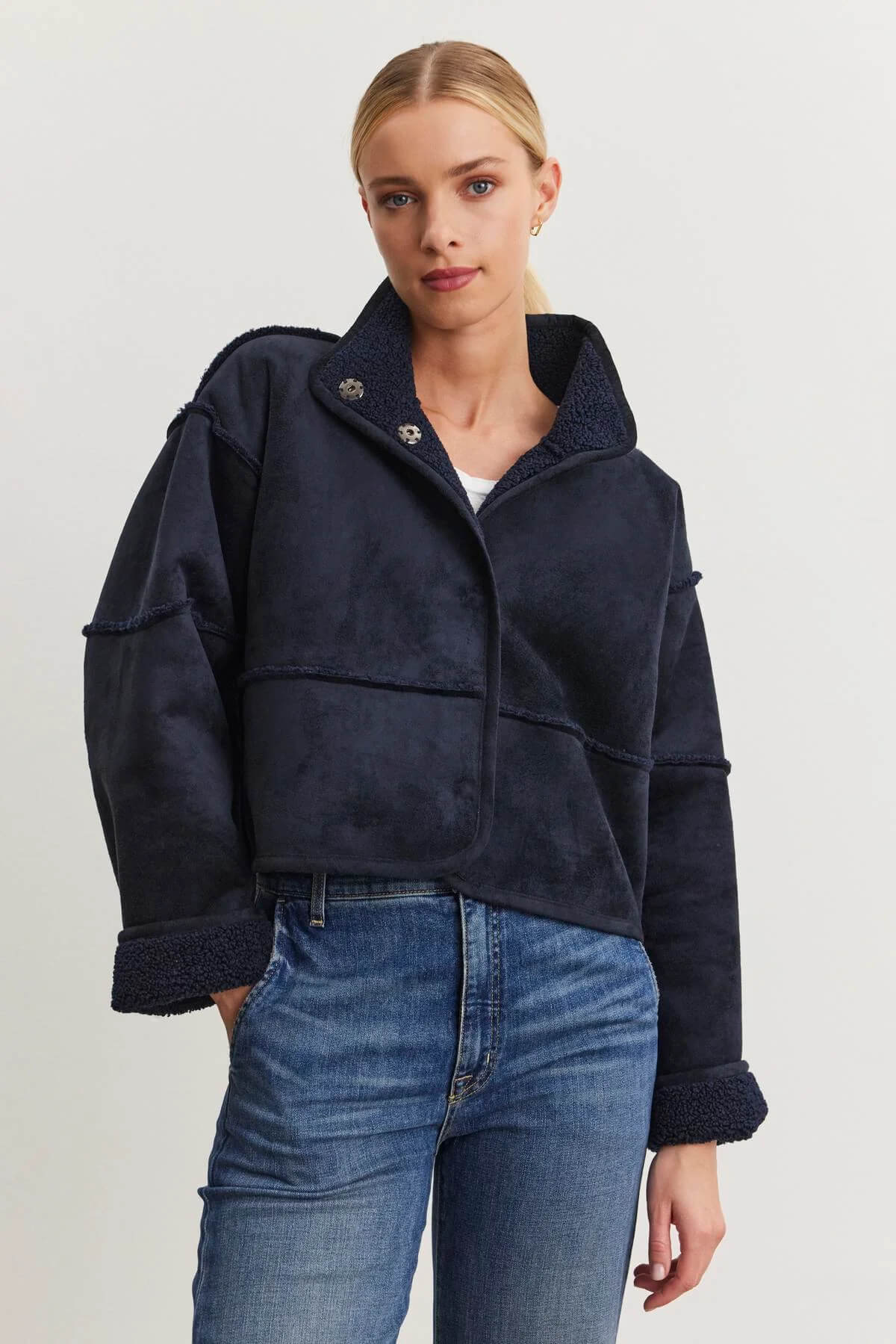 Velvet - Kelly Jacket in Navy