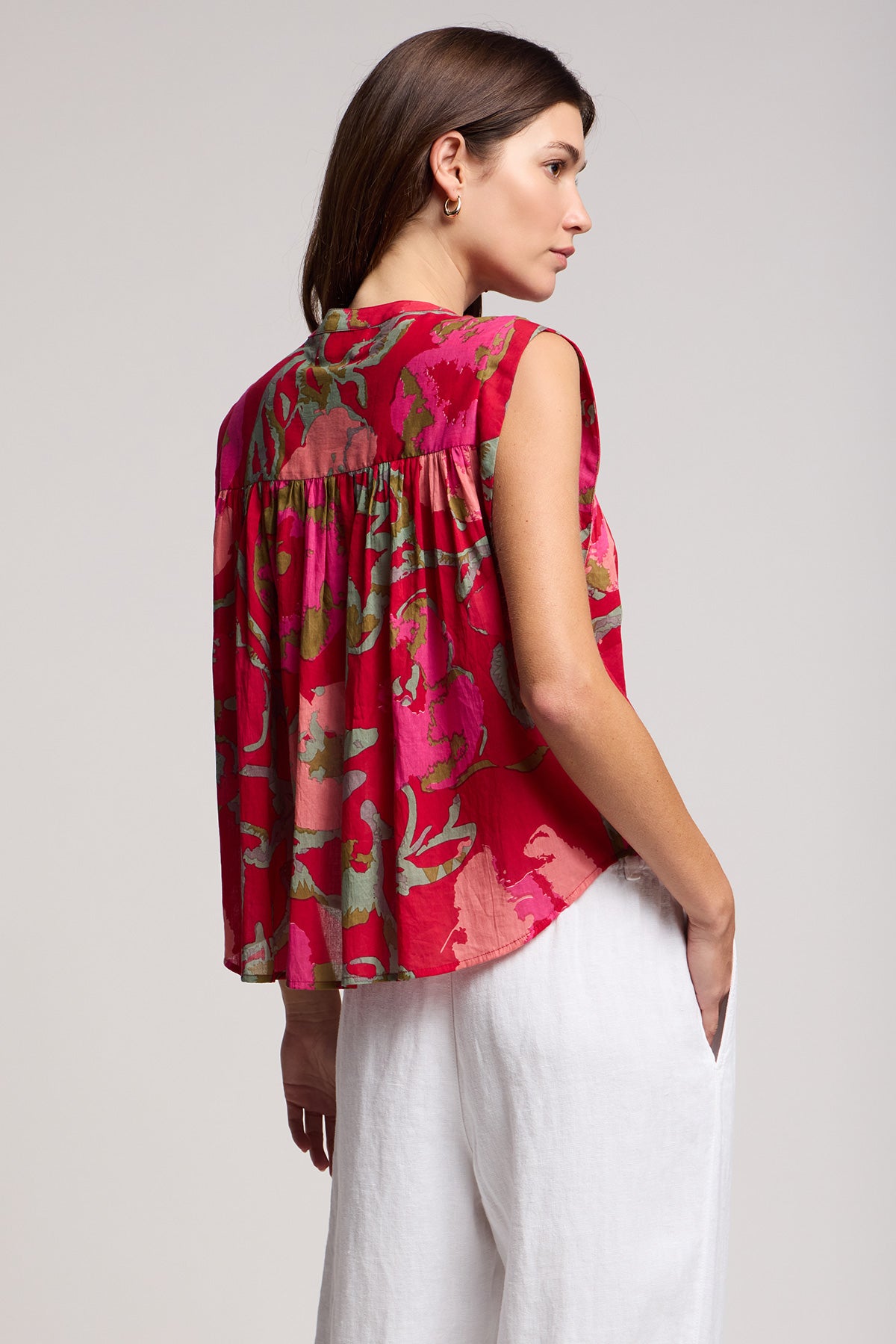 Velvet - Jeanne top in multi